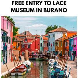 Wycieczka statkiem na Murano, Burano i Torcello