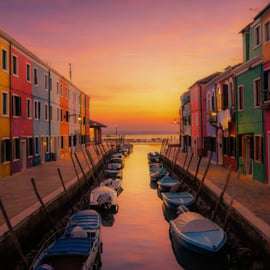 Półdniowy rejs po lagunie: Murano, Burano i Torcello