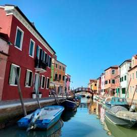Wenecja: Murano & Burano - prywatna wycieczka łodzią z odbiorem z hotelu