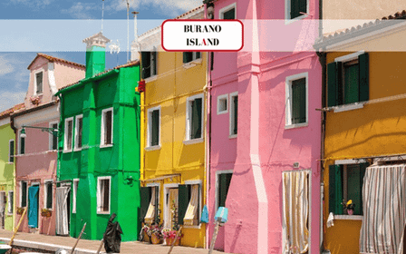 Wycieczka z przewodnikiem na Murano i Burano ze szkłem