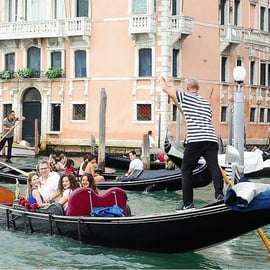 Przejażdżka gondolą po Canal Grande i Galeria Gondoli