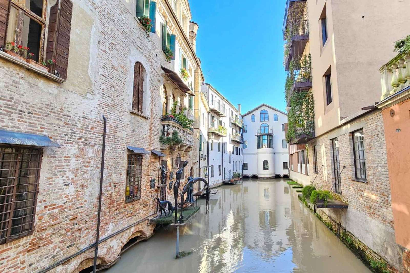 Treviso: wycieczka piesza z przewodnikiem z wybornym winem, cicchetto i kawą powitalną
