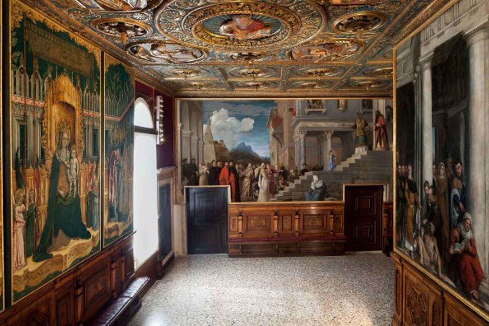 Bilet do Galerii Akademii w Wenecji, Tycjan i Tintoretto