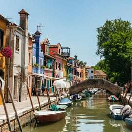 Rejs na Murano, Burano i Torcello z pokazem szkła
