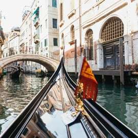 Rejs gondolą po Canal Grande z aplikacją i Galerią Gondoli