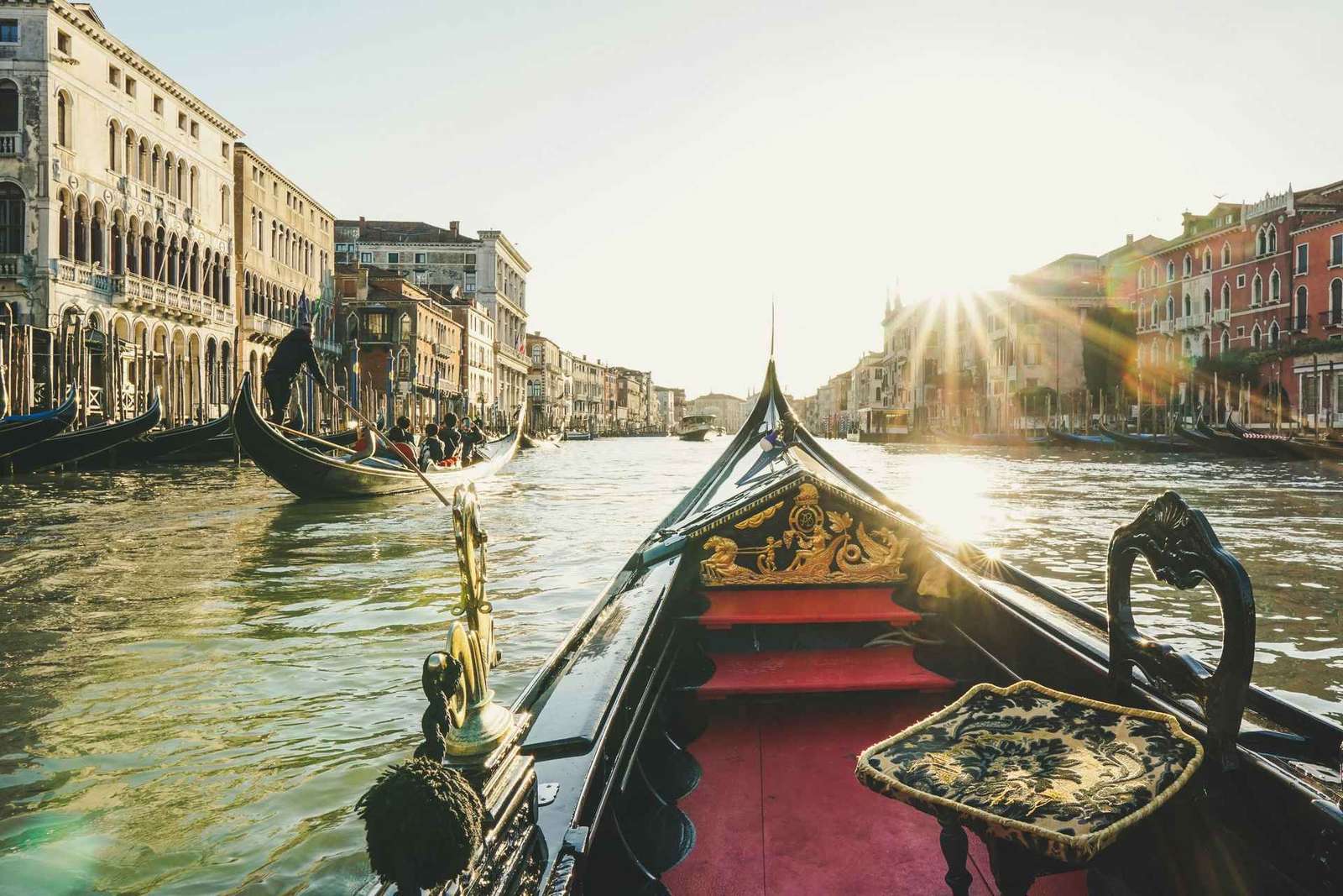 Prywatna gondola po Canal Grande z gondolierem i prosecco