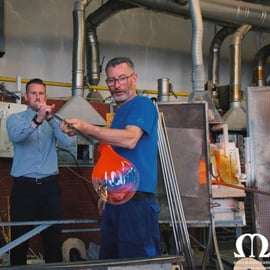 Murano: Doświadczenie dmuchania szkła w fabryce Gino Mazzuccato
