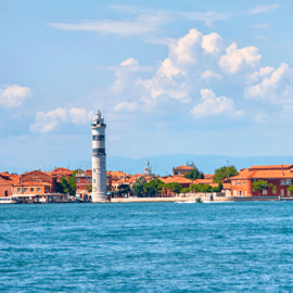 Rejs na Murano i Burano z pokazem dmuchania szkła