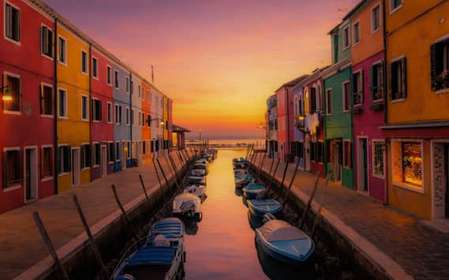 Wycieczka łodzią: Wyspy Murano, Torcello i Burano