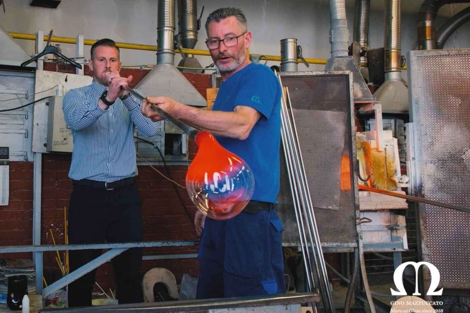 Murano: Doświadczenie dmuchania szkła w fabryce Gino Mazzuccato