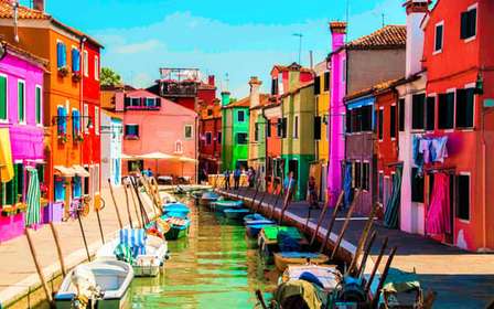 Półdniowa wycieczka na Murano i Burano z Piazzale Roma