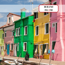Wycieczka z przewodnikiem na Murano i Burano ze szkłem