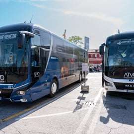 Autobus z lotniska Marco Polo do Mestre