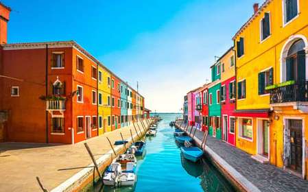 Z Wenecji: Murano & Burano Wycieczka z przewodnikiem prywatną łodzią