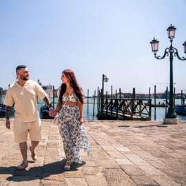 Wenecja: Sesja zdjęciowa na Piazza San Marco i w kanałach