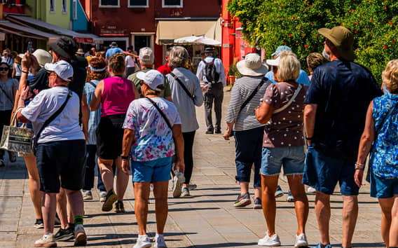 Wycieczka statkiem na Murano i Burano z pokazem szkła