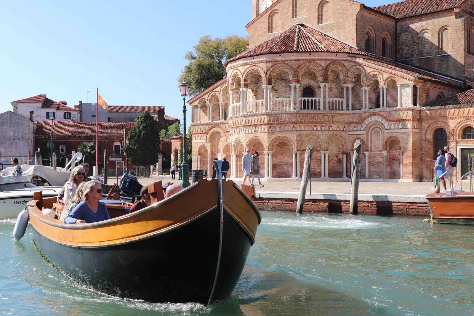 Wycieczka łodzią na Murano, Burano i Torcello bragozzo