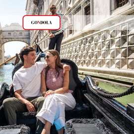 Wenecja: Wspólna gondola przez zapierający dech w piersiach Most Westchnień